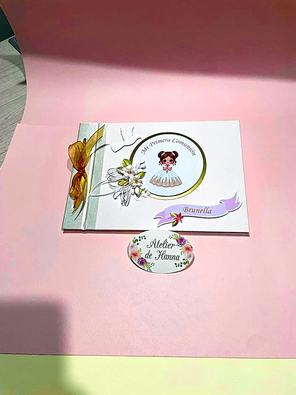 Libro de firmas personalizado
